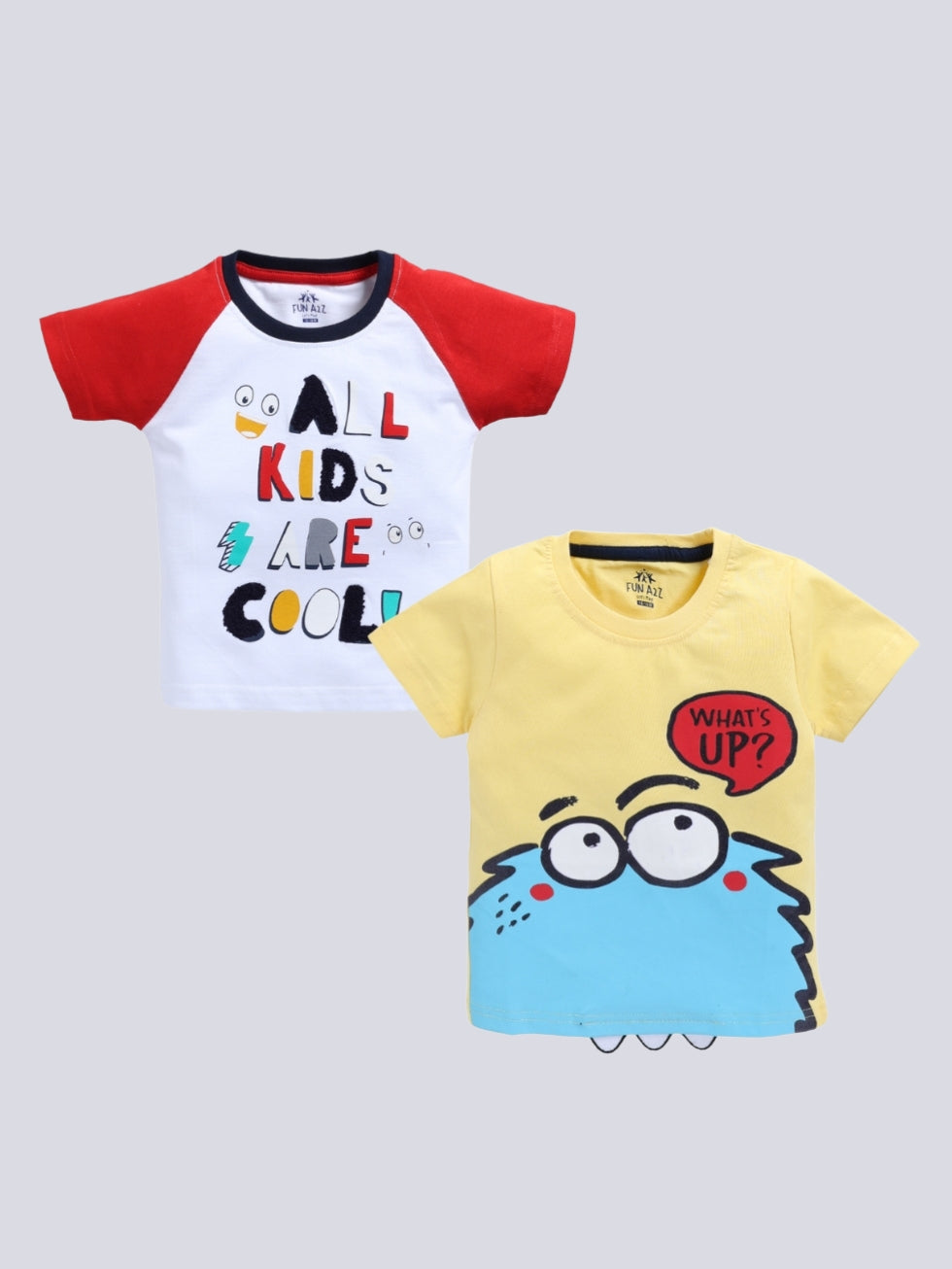 Boy's Fashion Text T-Shirt 2pc Combo Set