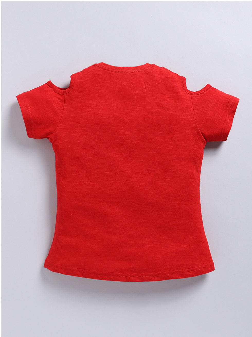 Text and Flower Graphics T-Shirts
