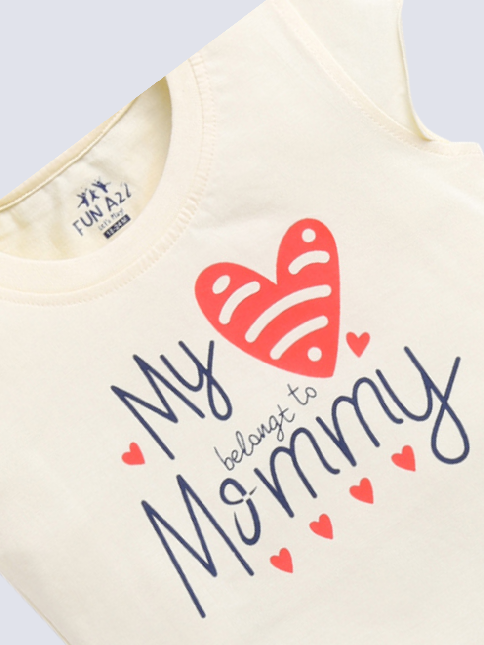 Kidcity Baby Girls Basic Top Combo Set (Pack of 2)|Cotton Sinker Top| White, Light Blue Tops
