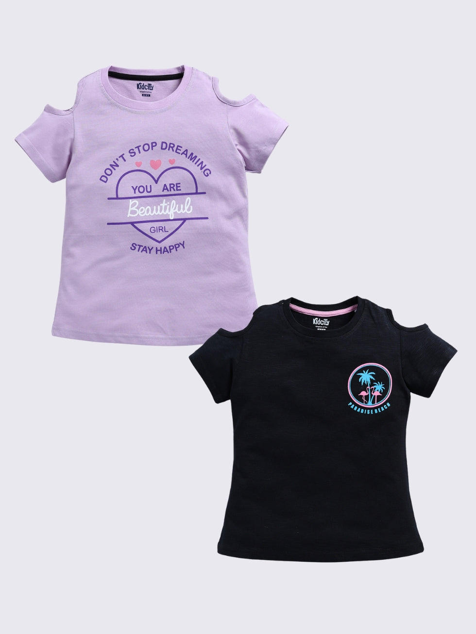 Girl's Fashion Tops 2PC Combo Set