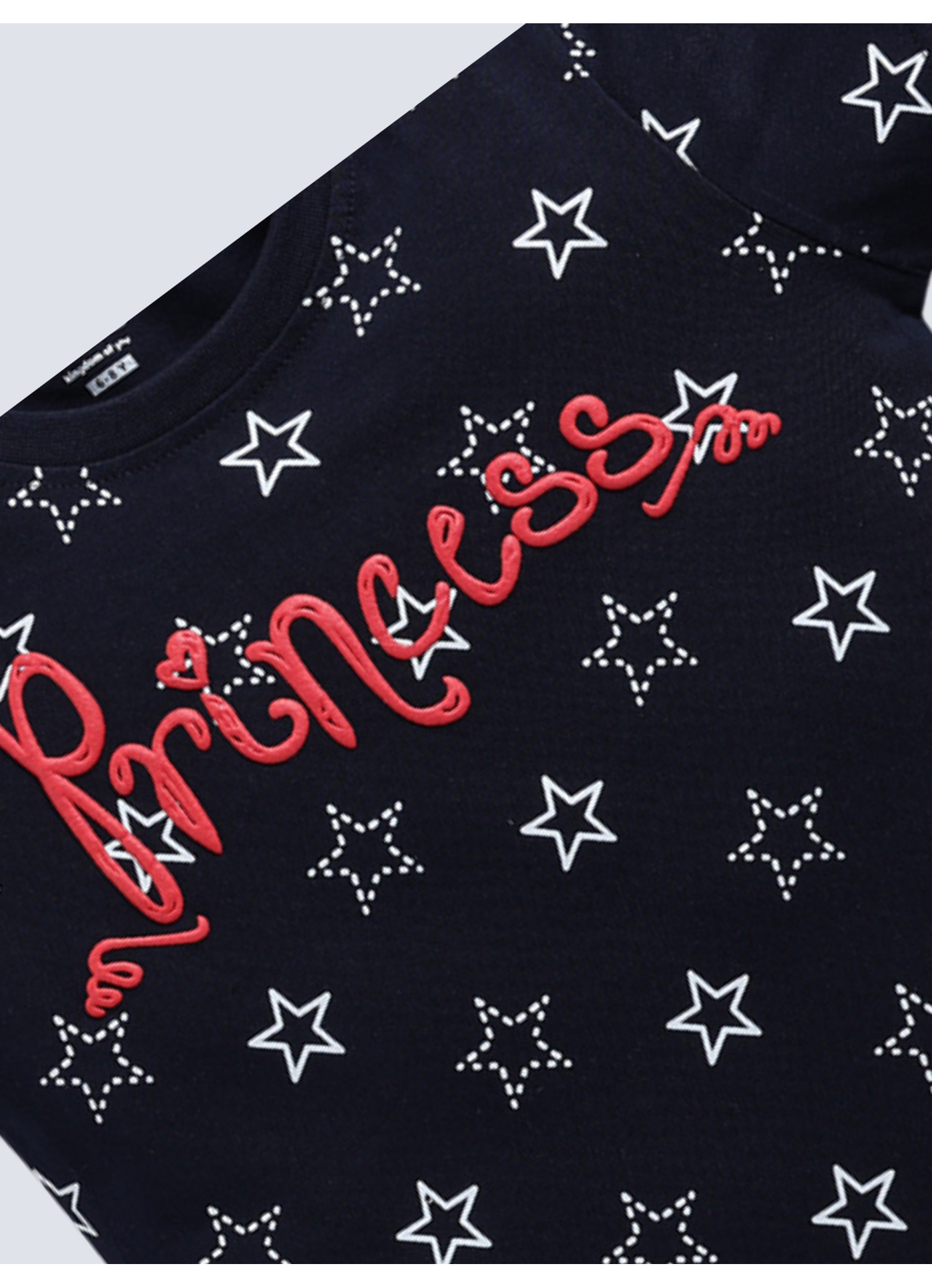 Text and Star Graphics T-shirts