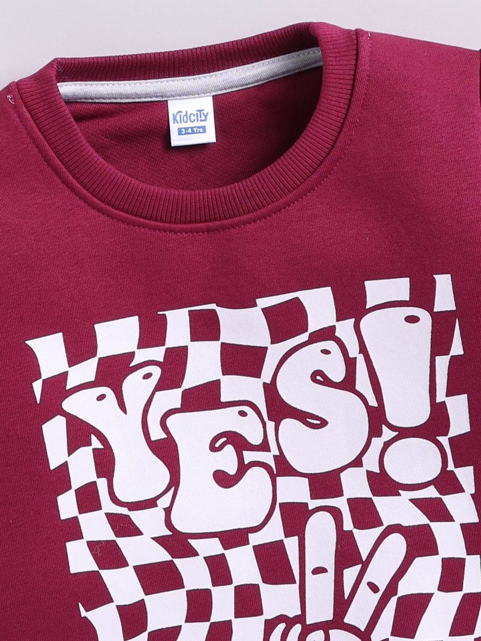 Yes Graphic Sweatshirt