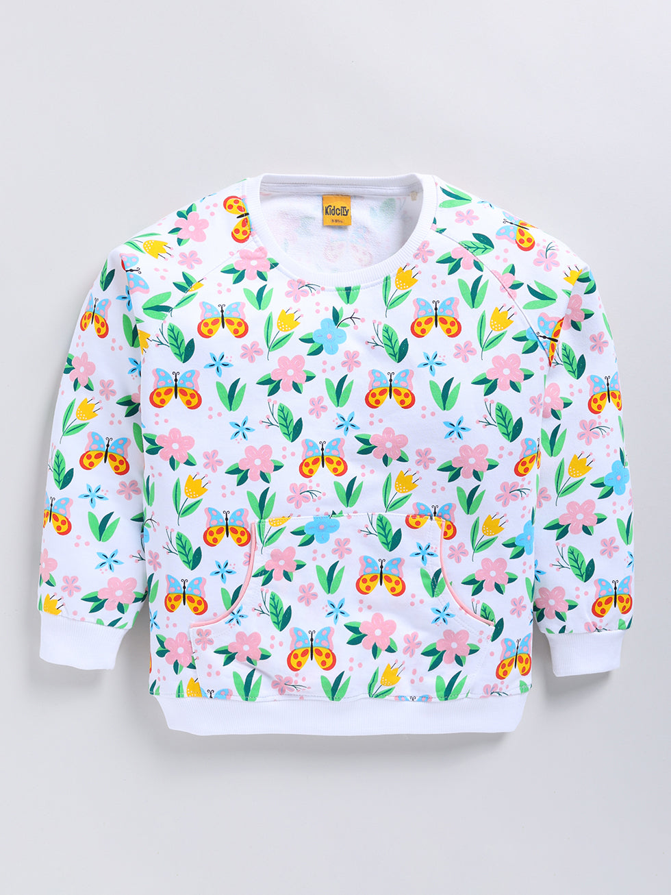 Cute Flower Printed Sweatshirts