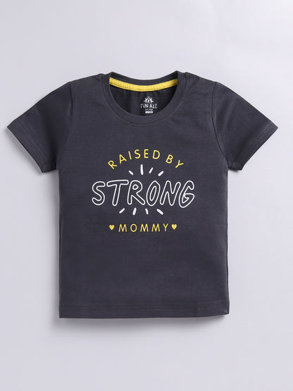 Racing Car Graphic and Text Print 2 Pc T-Shirts