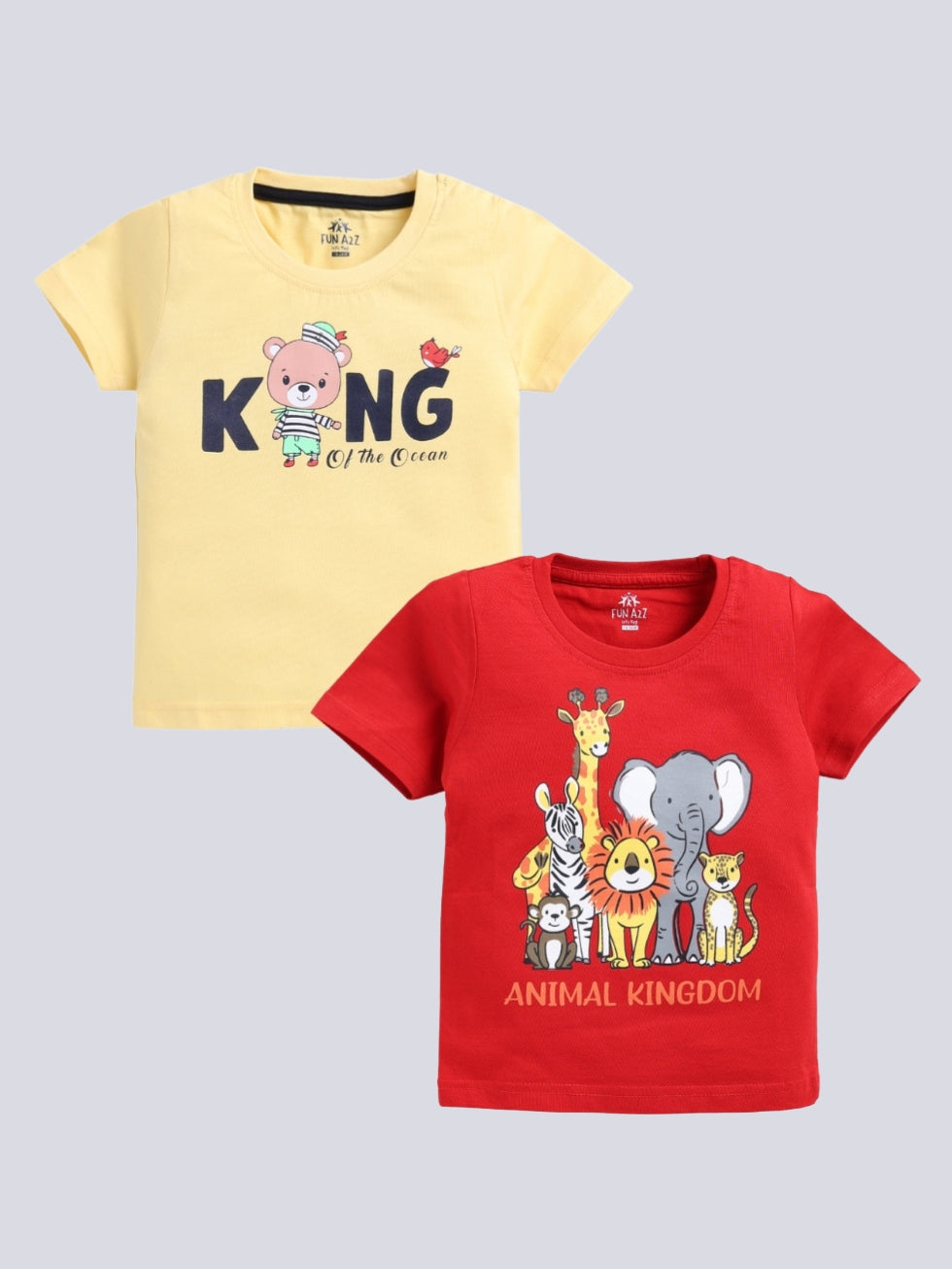 Animal Graphics 2 Pc T-Shirts