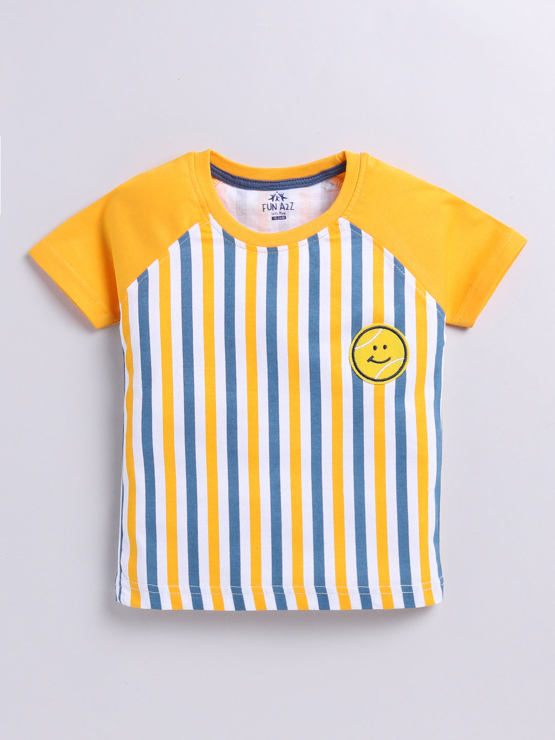 Boy's Fashion stripe T-Shirt 2pc Combo Set