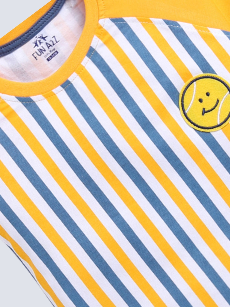 Boy's Fashion stripe T-Shirt 2pc Combo Set