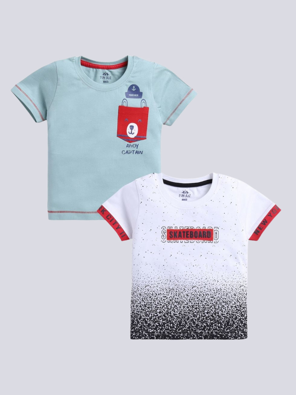 Boy's Fashion T-Shirt 2pc Combo Set