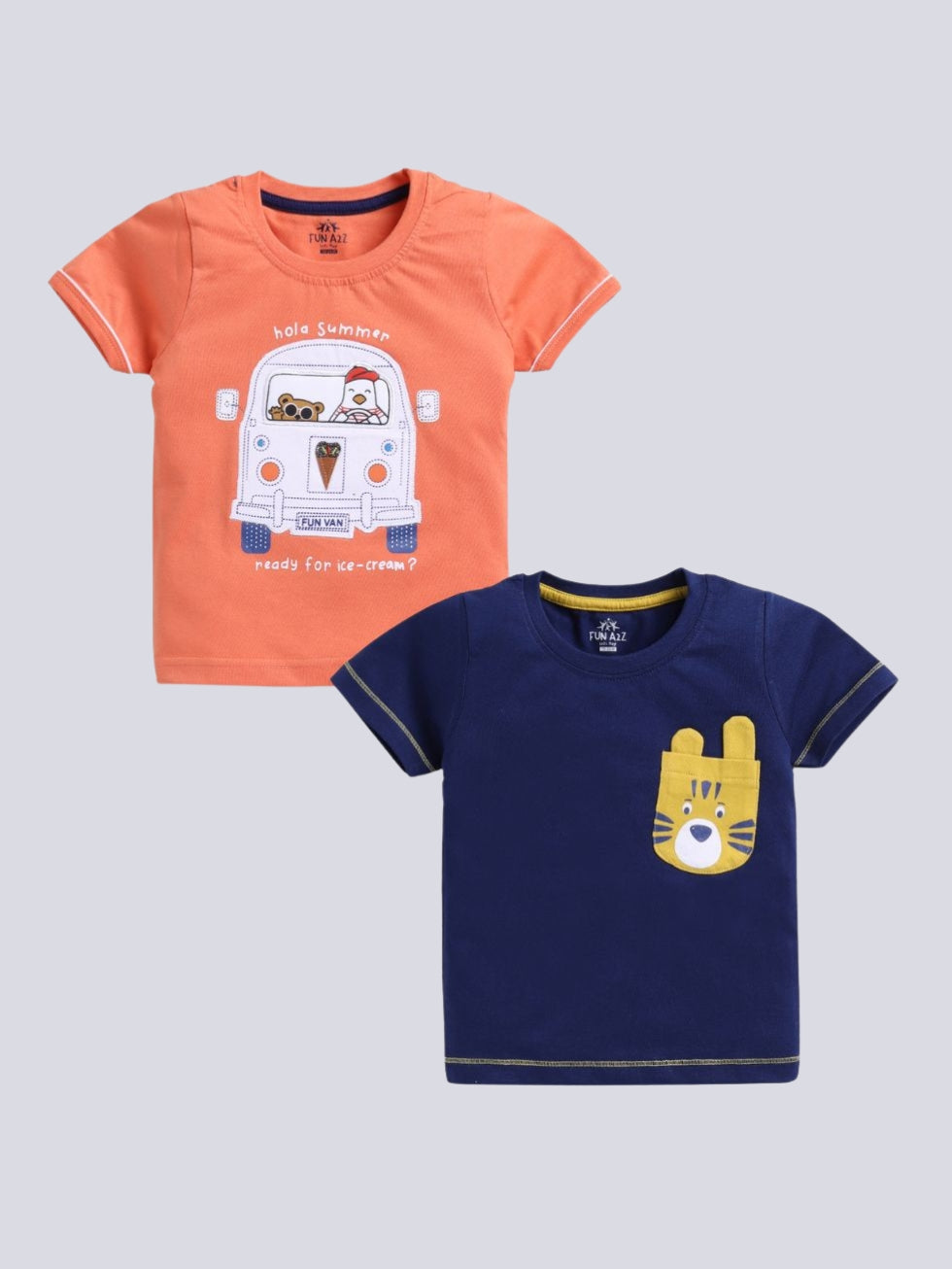 Boy's Fashion T-Shirt 2pc Combo Set