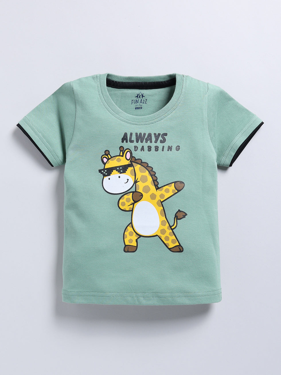 Truck & Dabbing Giraffe Graphics 2 Pc T-Shirts