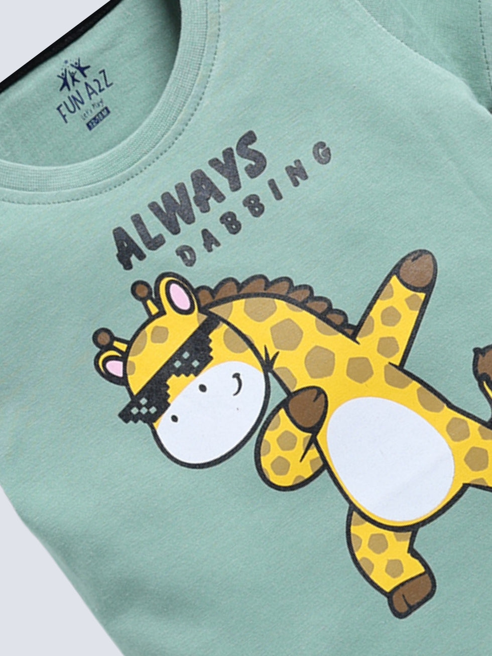 Truck & Dabbing Giraffe Graphics 2 Pc T-Shirts
