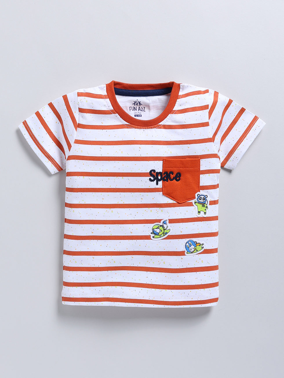 Boy's stripe Fashion T-Shirt 2pc Combo Set
