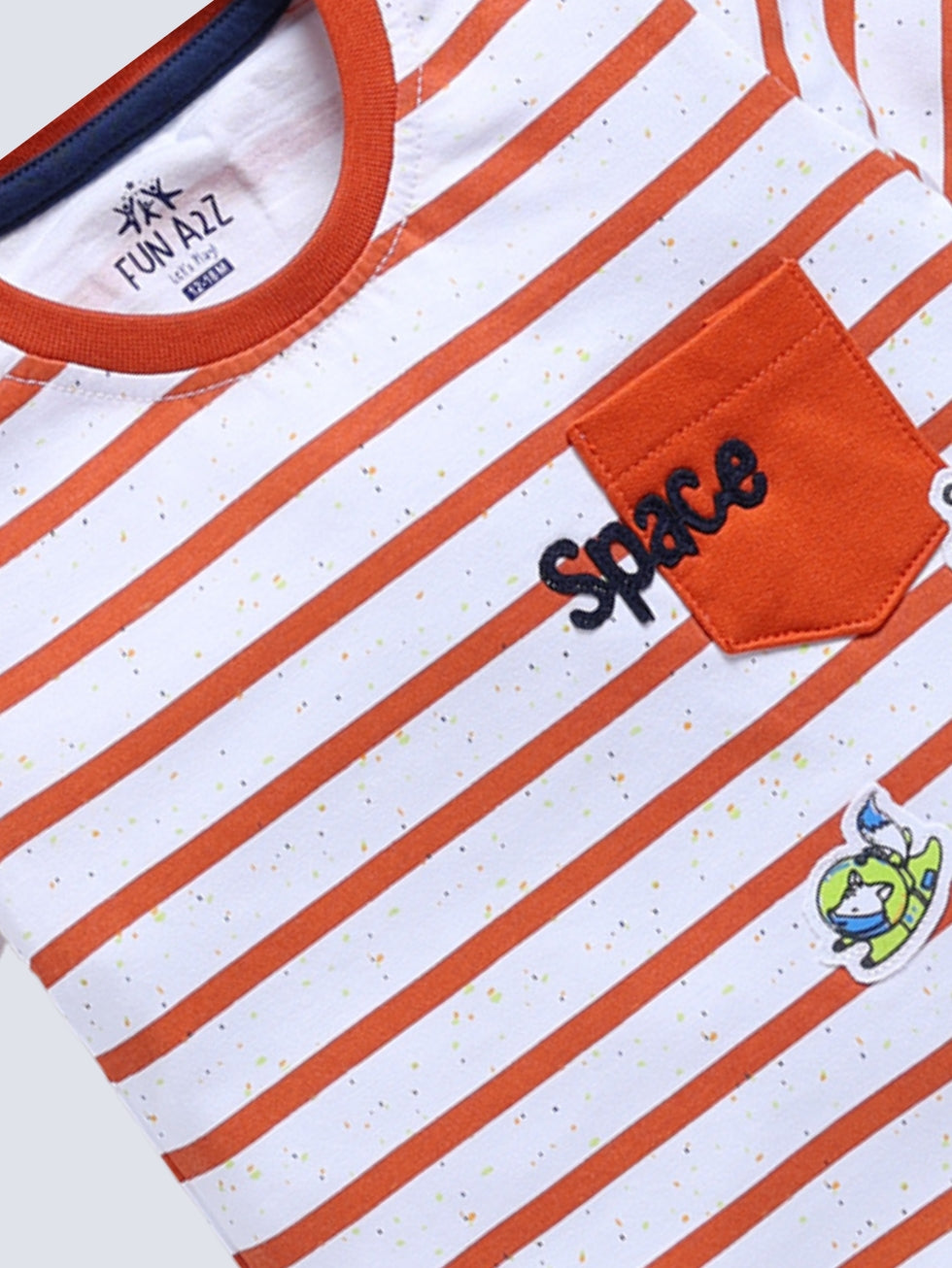 Boy's stripe Fashion T-Shirt 2pc Combo Set