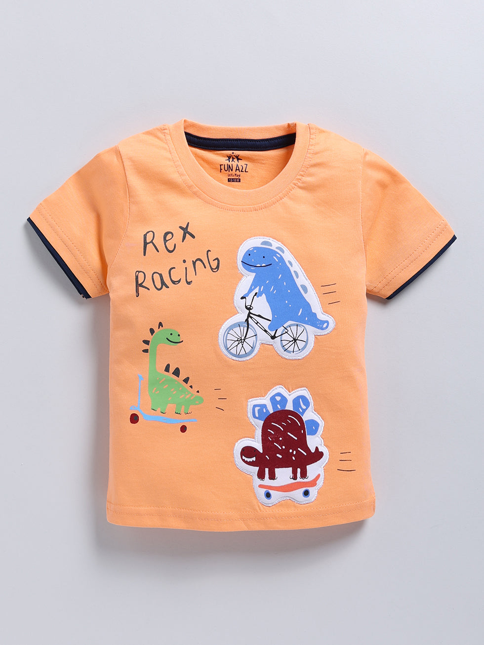 Boy's Fashion All Over Print T-Shirt 2pc Combo Set