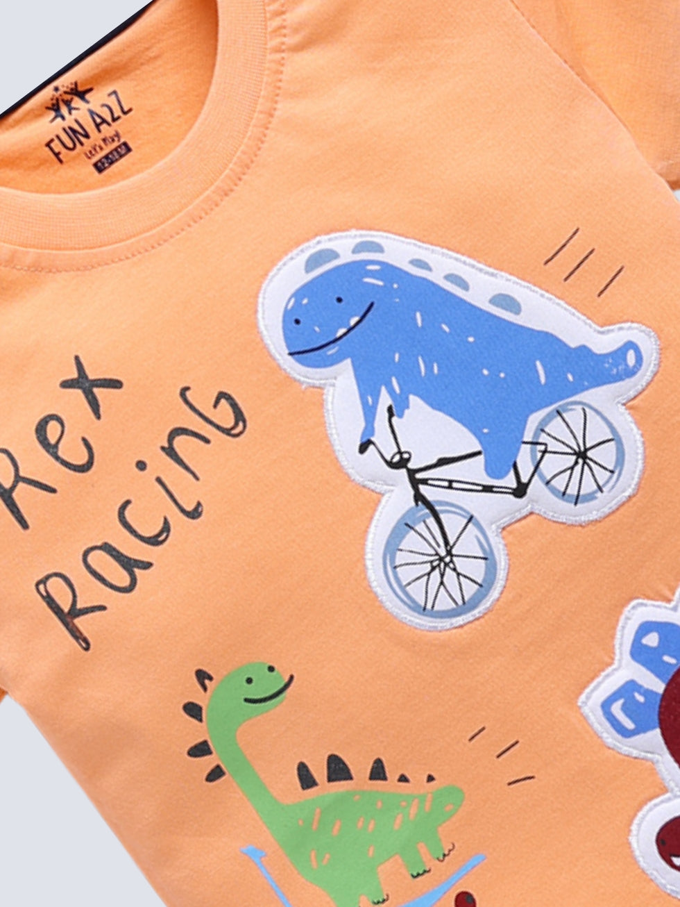 Boy's Fashion All Over Print T-Shirt 2pc Combo Set