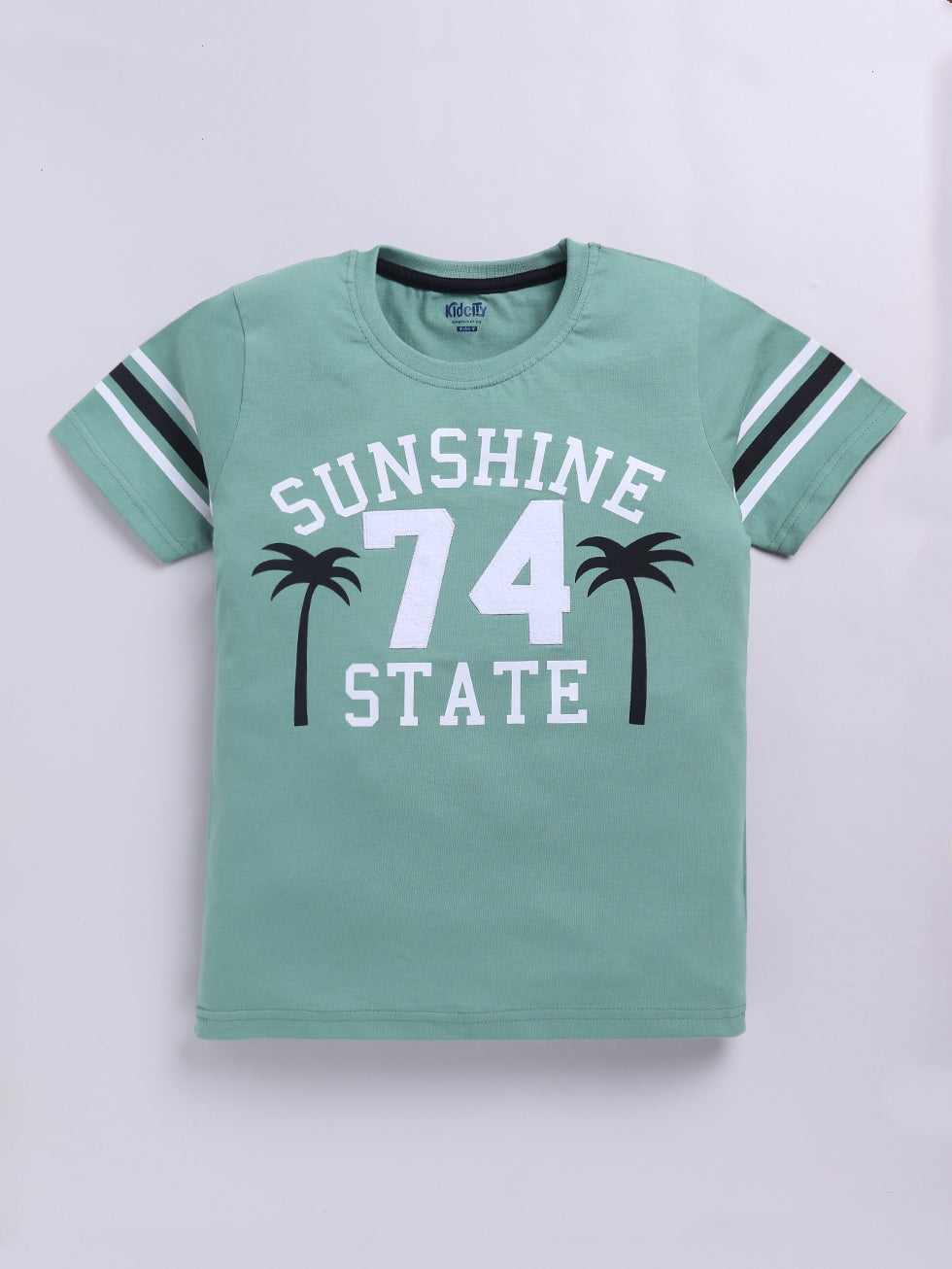 Boys Text Printed Tshirts 2pc Combo Set