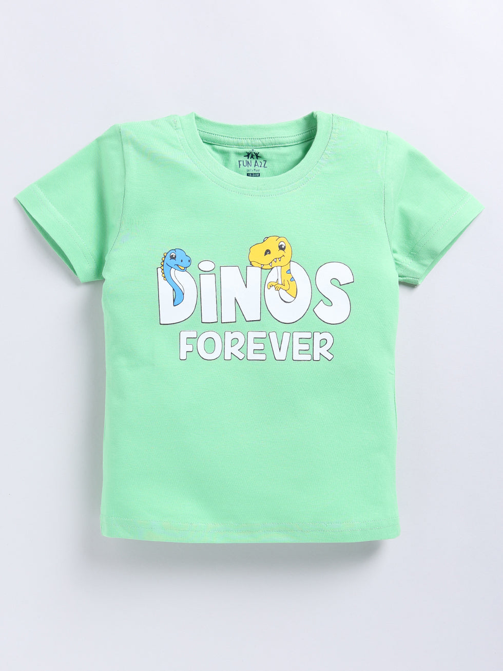 Boys Text Print 2 Pc T-Shirts