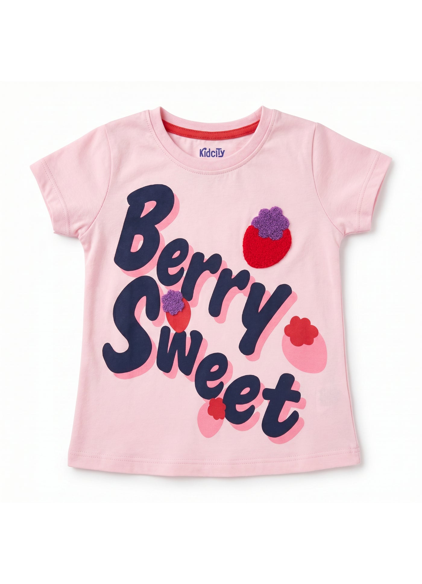 Berry Sweet Graphic Top.