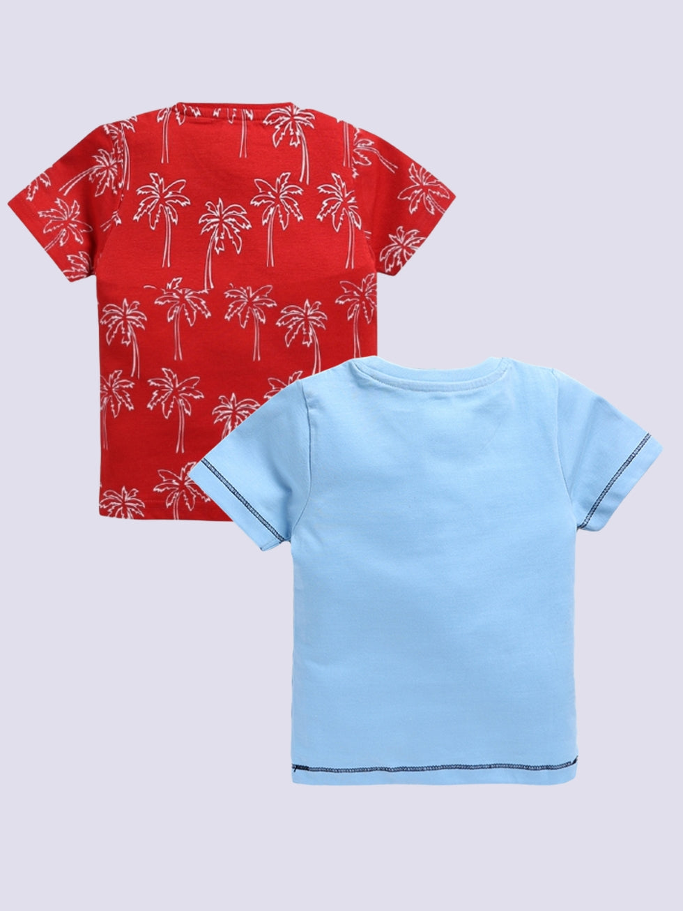 Boy's Fashion All Over T-Shirt Combo Set (Pack of 2)