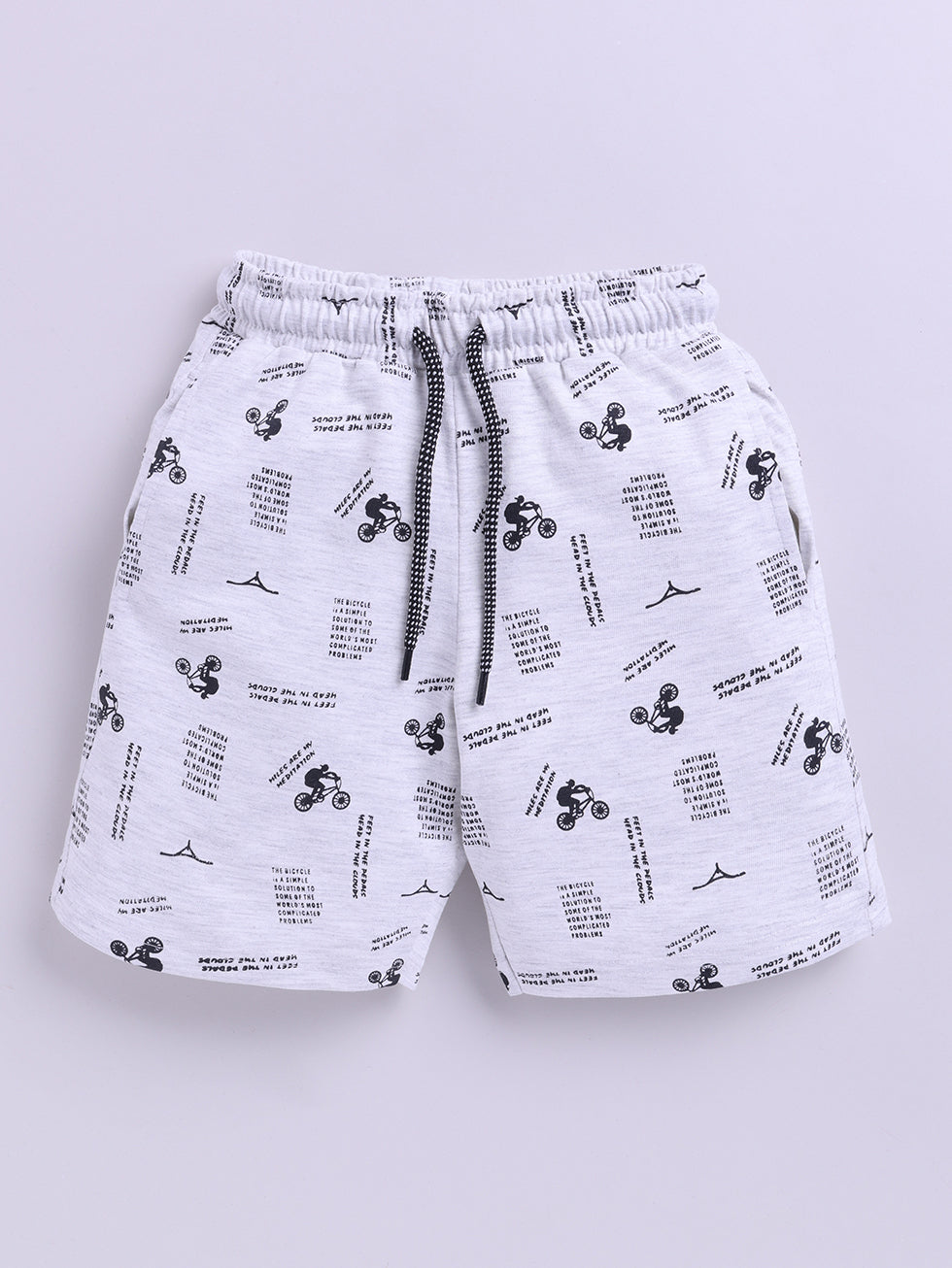 Bicycle Graphic Printed Shorts