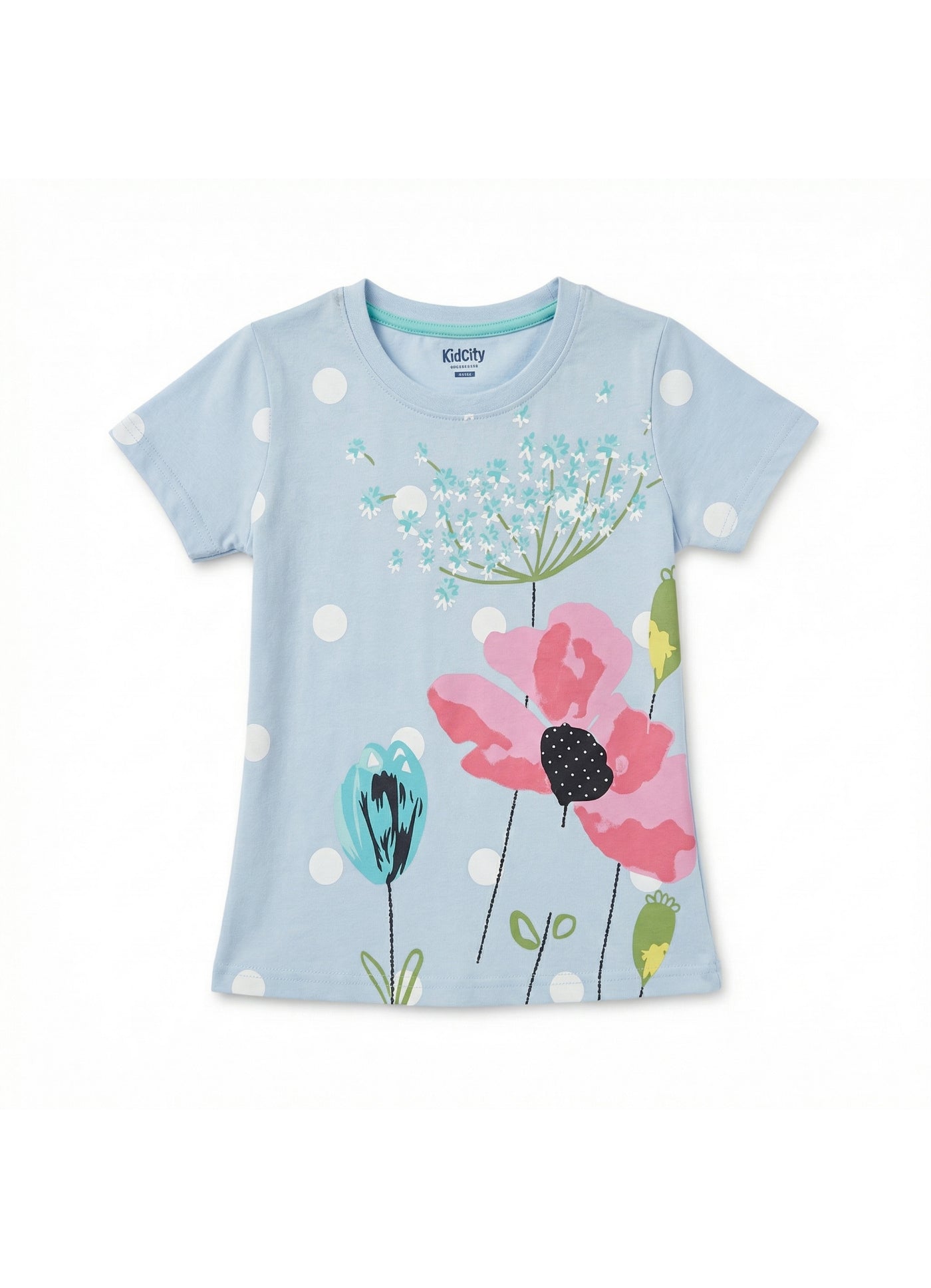 Blue Floral Garden Top.