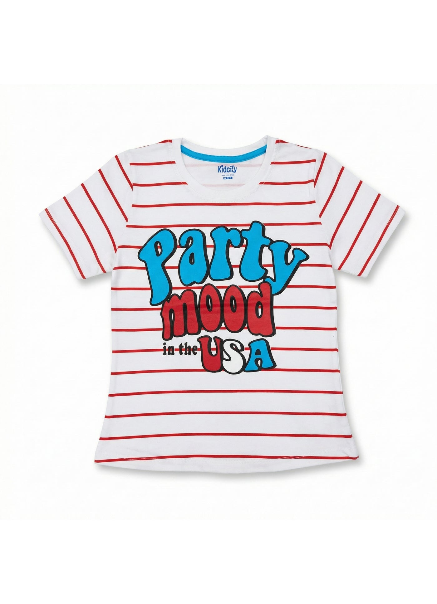 Party Mood in the USA Print Top.