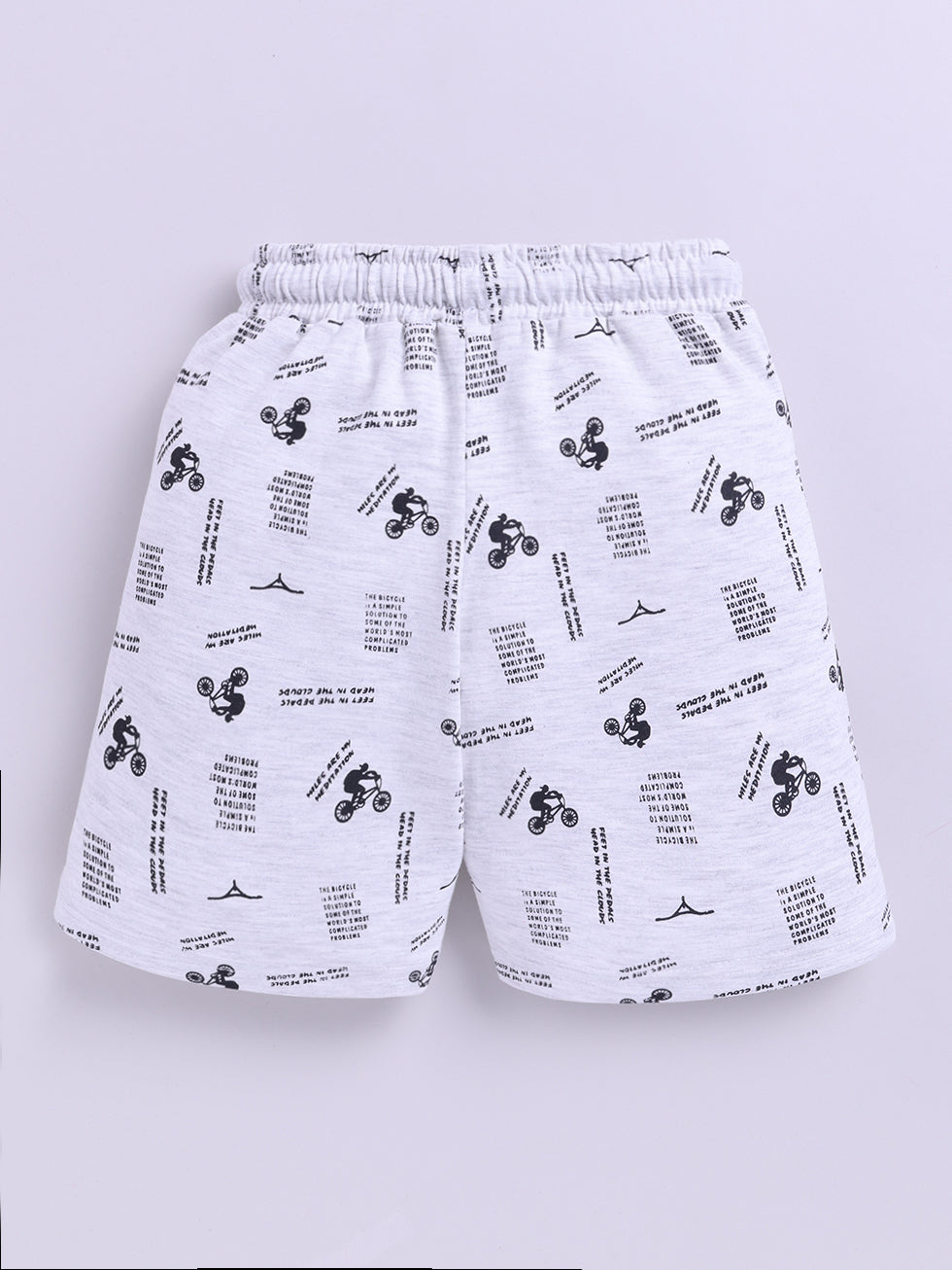 Bicycle Graphic Printed Shorts
