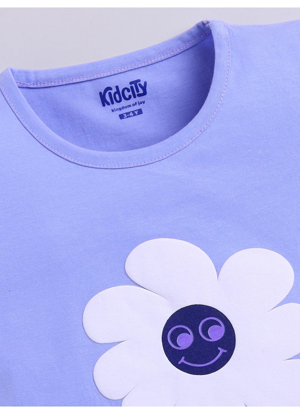 Flower graphic print top