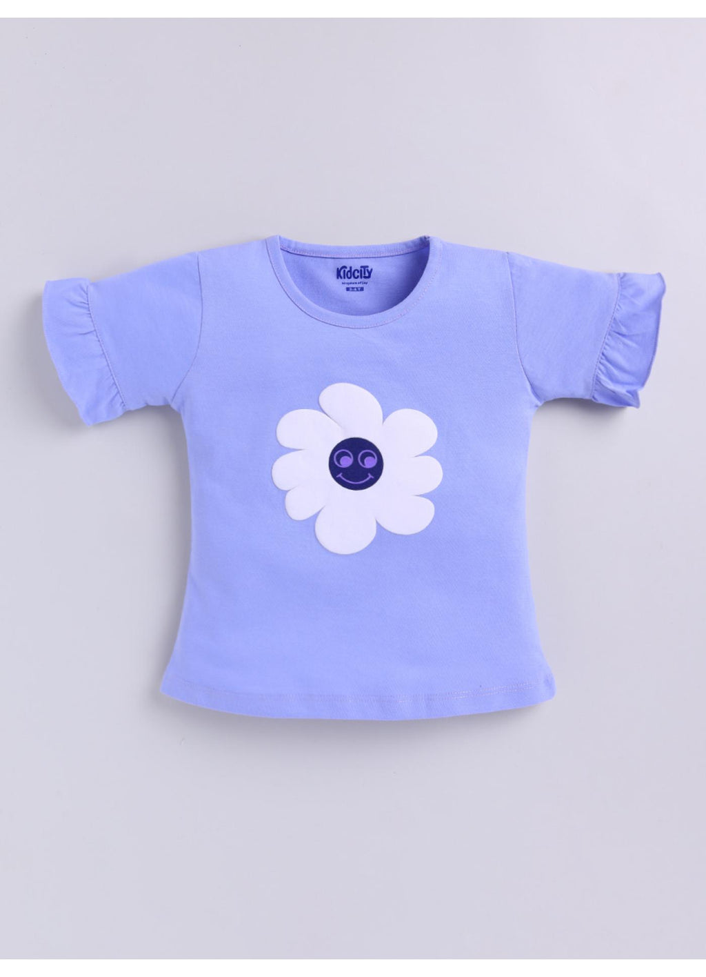 Flower graphic print top