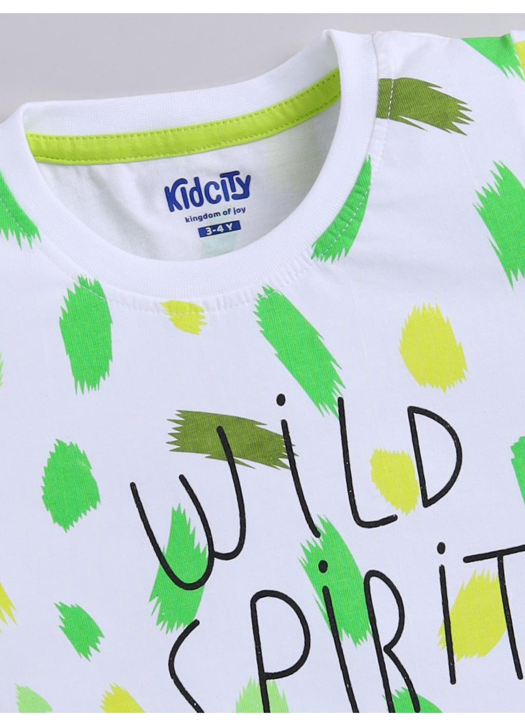 Wild Spirit Graphic Print Top