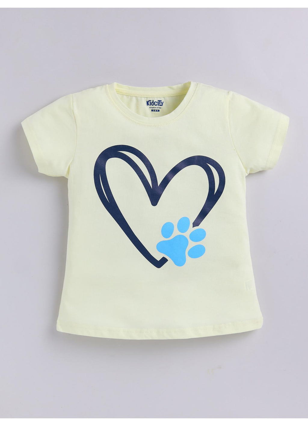 Dog Love print top