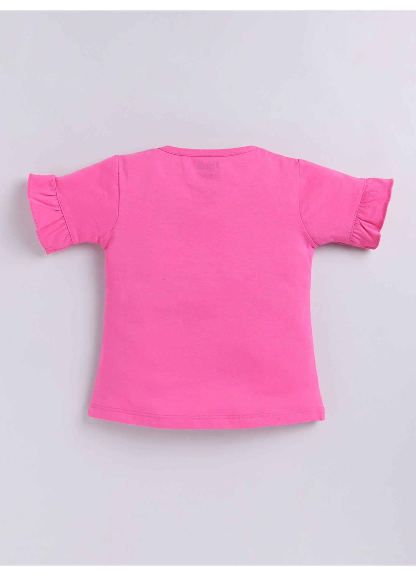 Flower graphic print top