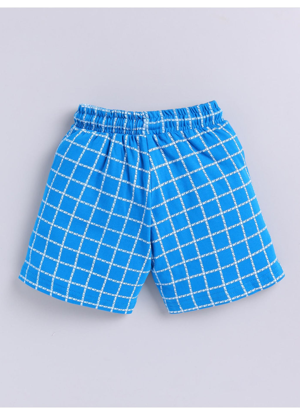 Checked printed shorts