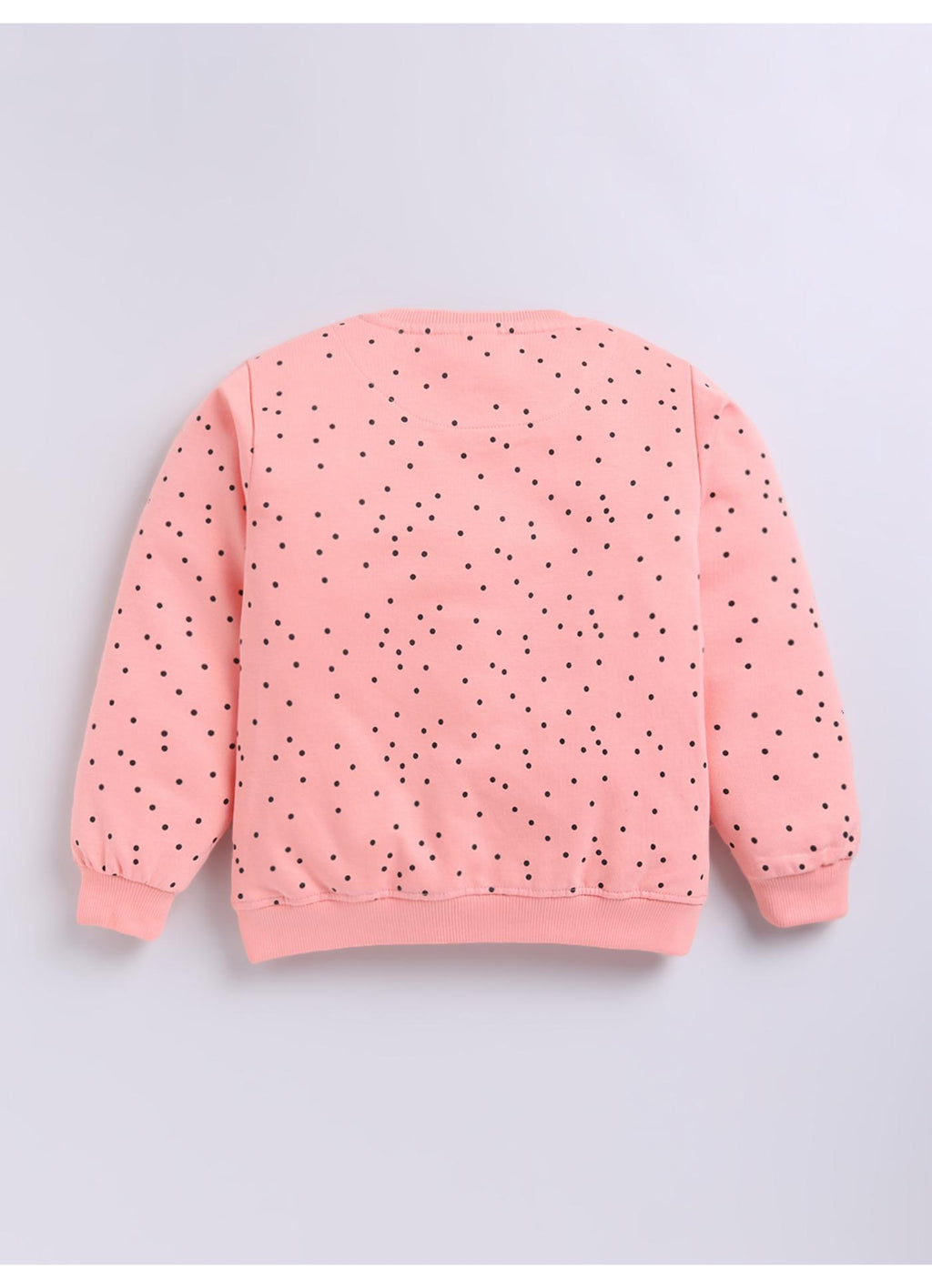 Playful Polka Dot Kitty Sweatshirt