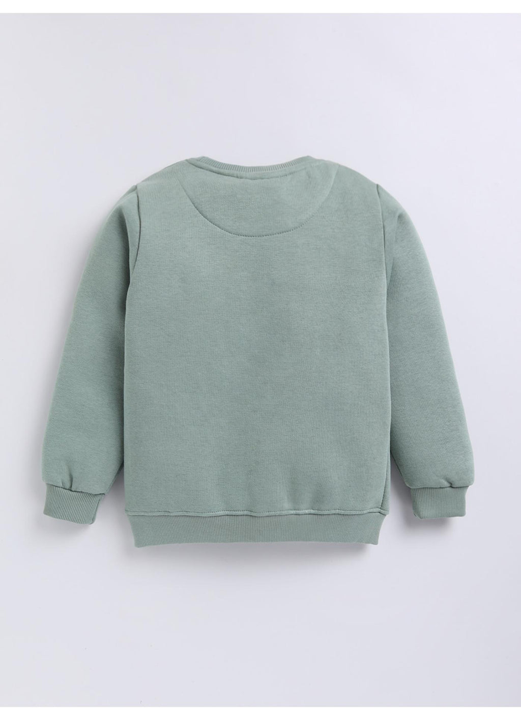 Sage Green Giraffe Print Sweatshirt