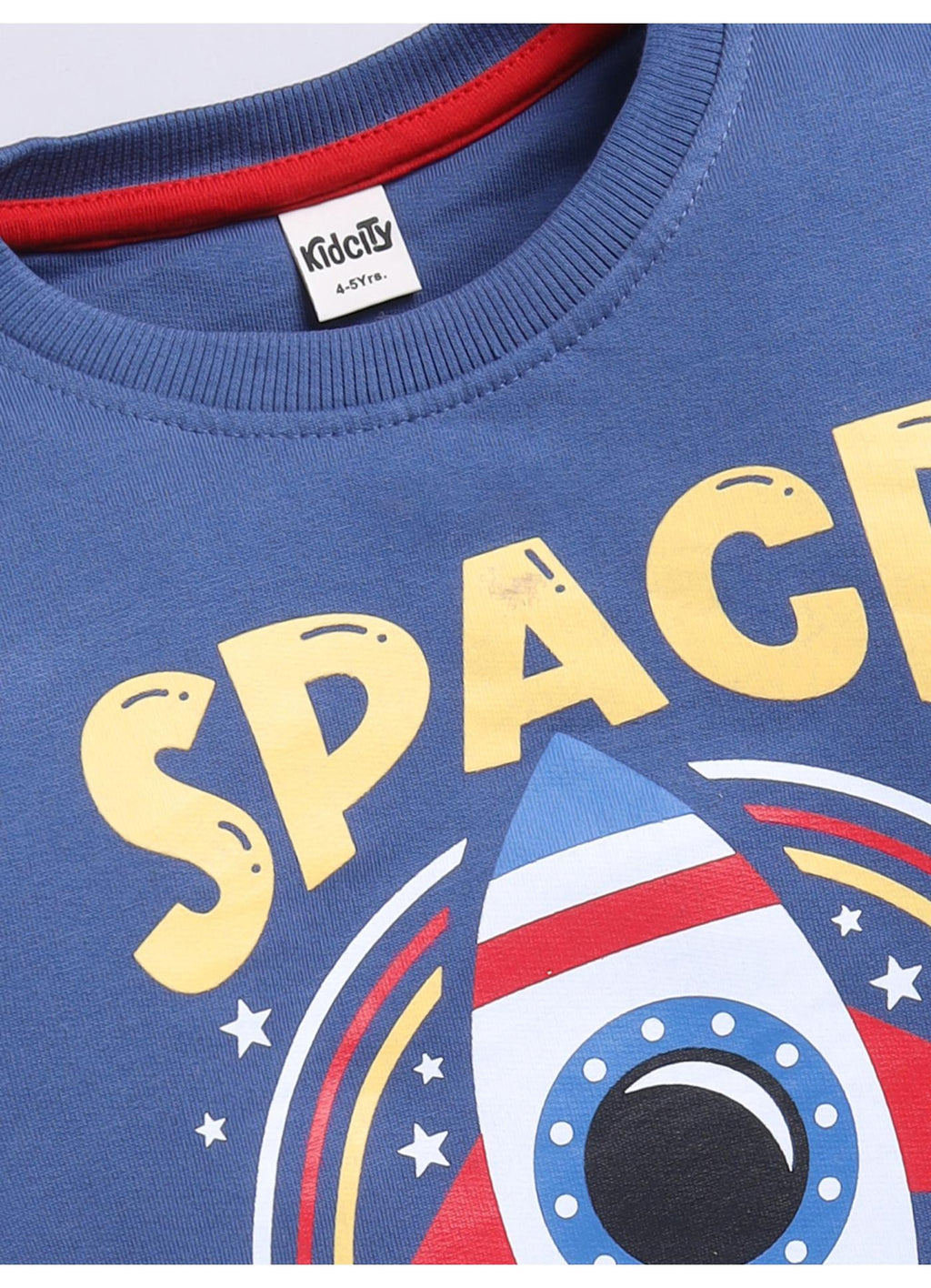 Space Adventure Rocket Graphic Sweatshirt