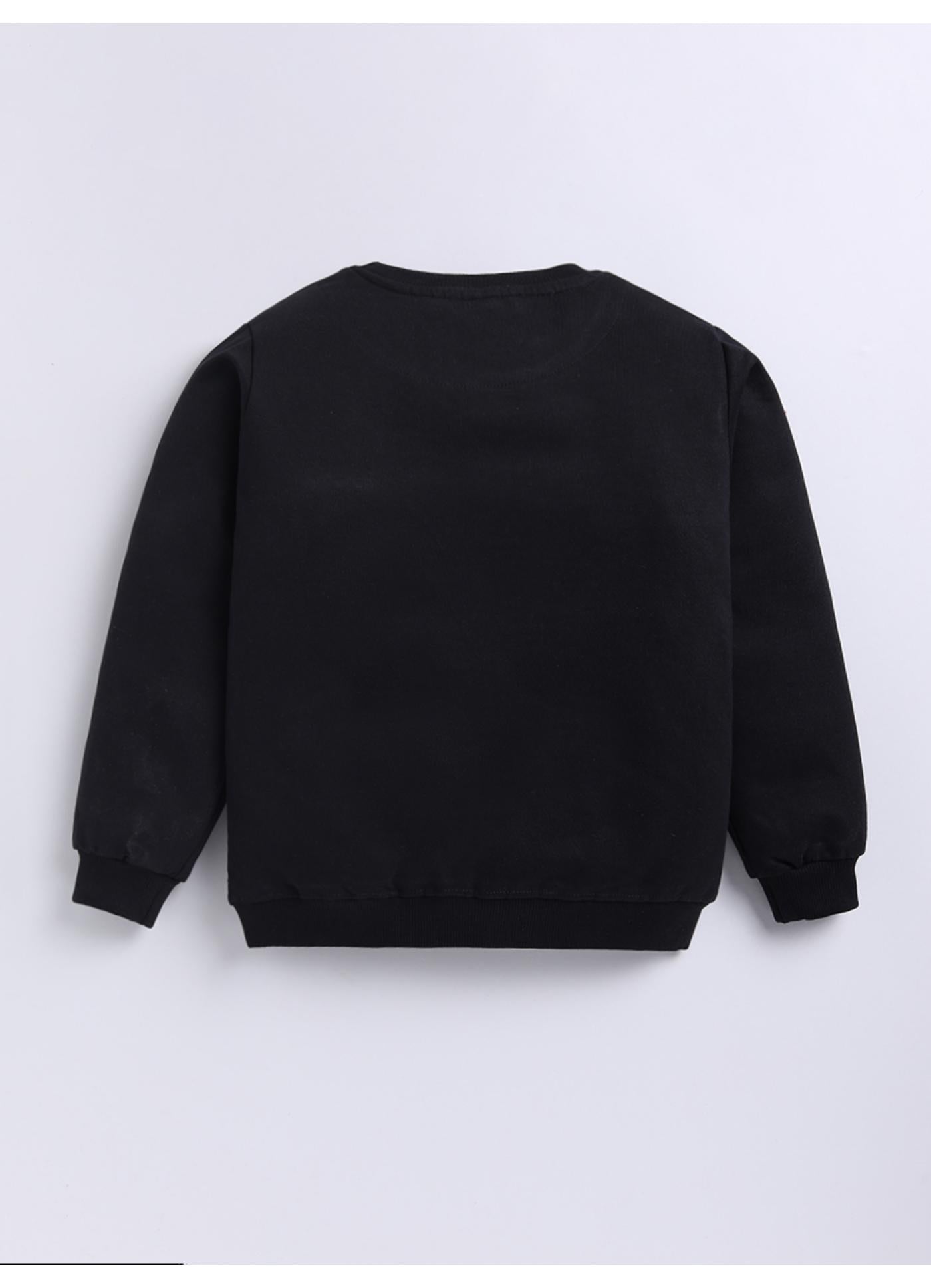 Color Block Stripe Graphic Sweatshirt