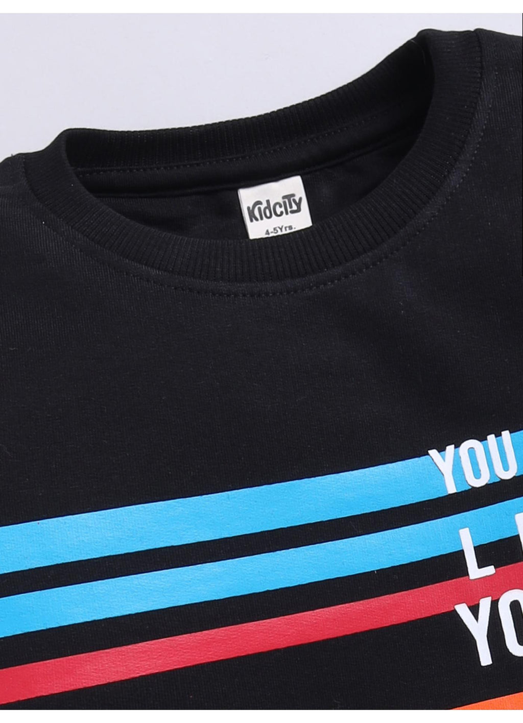 Color Block Stripe Graphic Sweatshirt