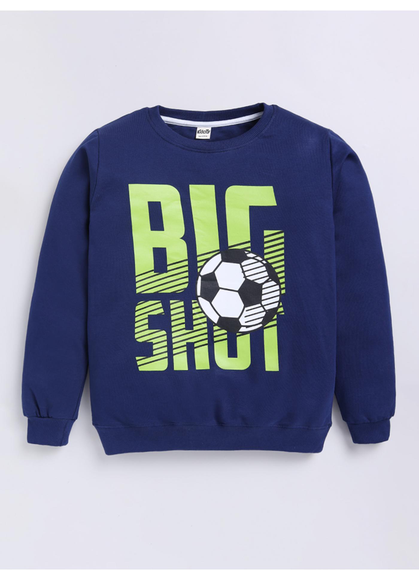 Big Shot' Soccer Graphic Sweatshirt