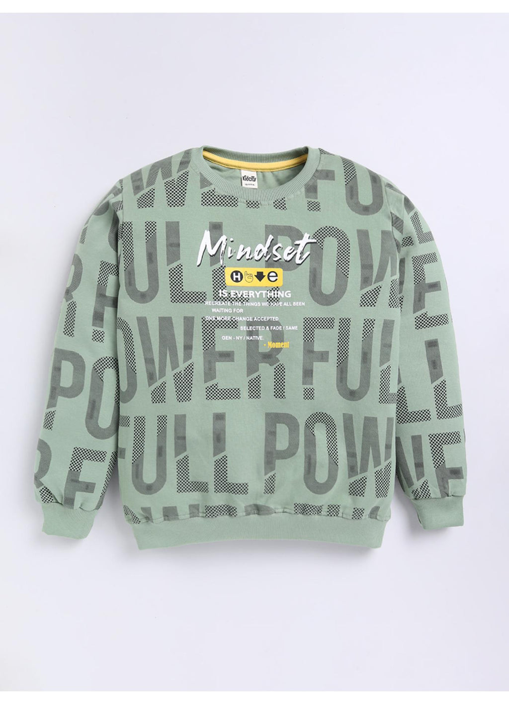 Powerful Mindset Graphic Fleece Sweatshirt