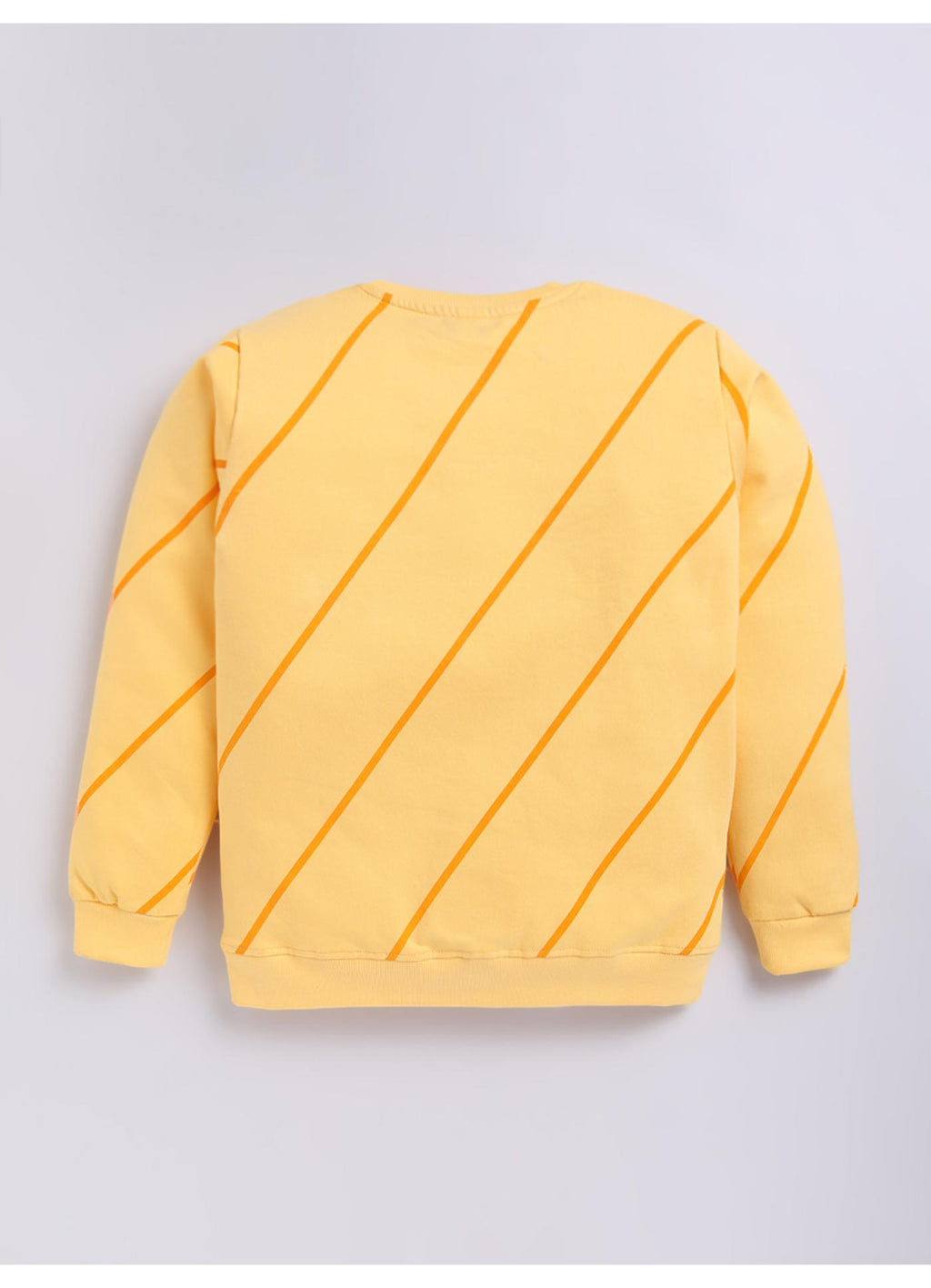 Classy Looks Diagonal Stripe Sweatshirt