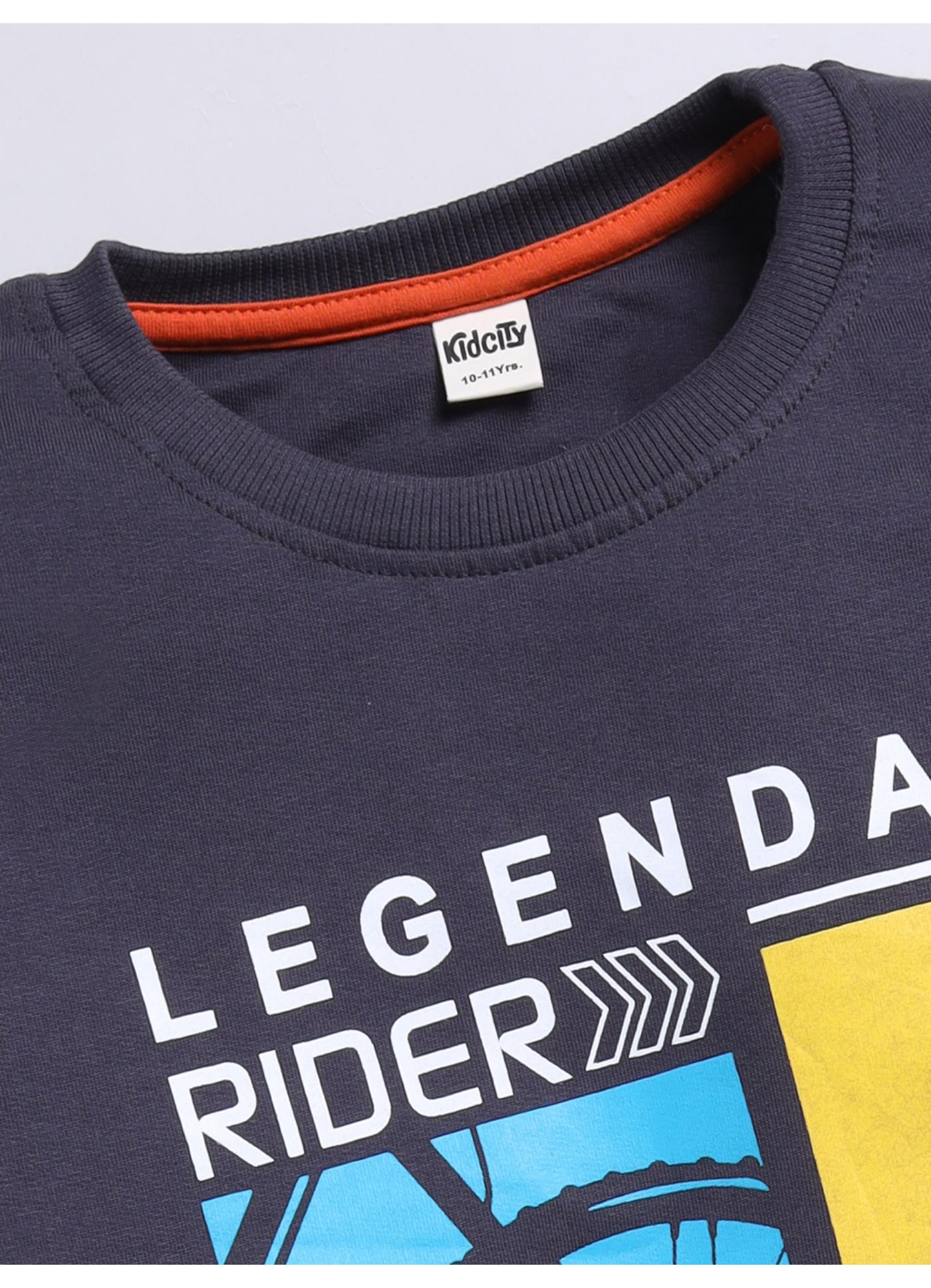 Legendary Rider Color Block Sweatshirt