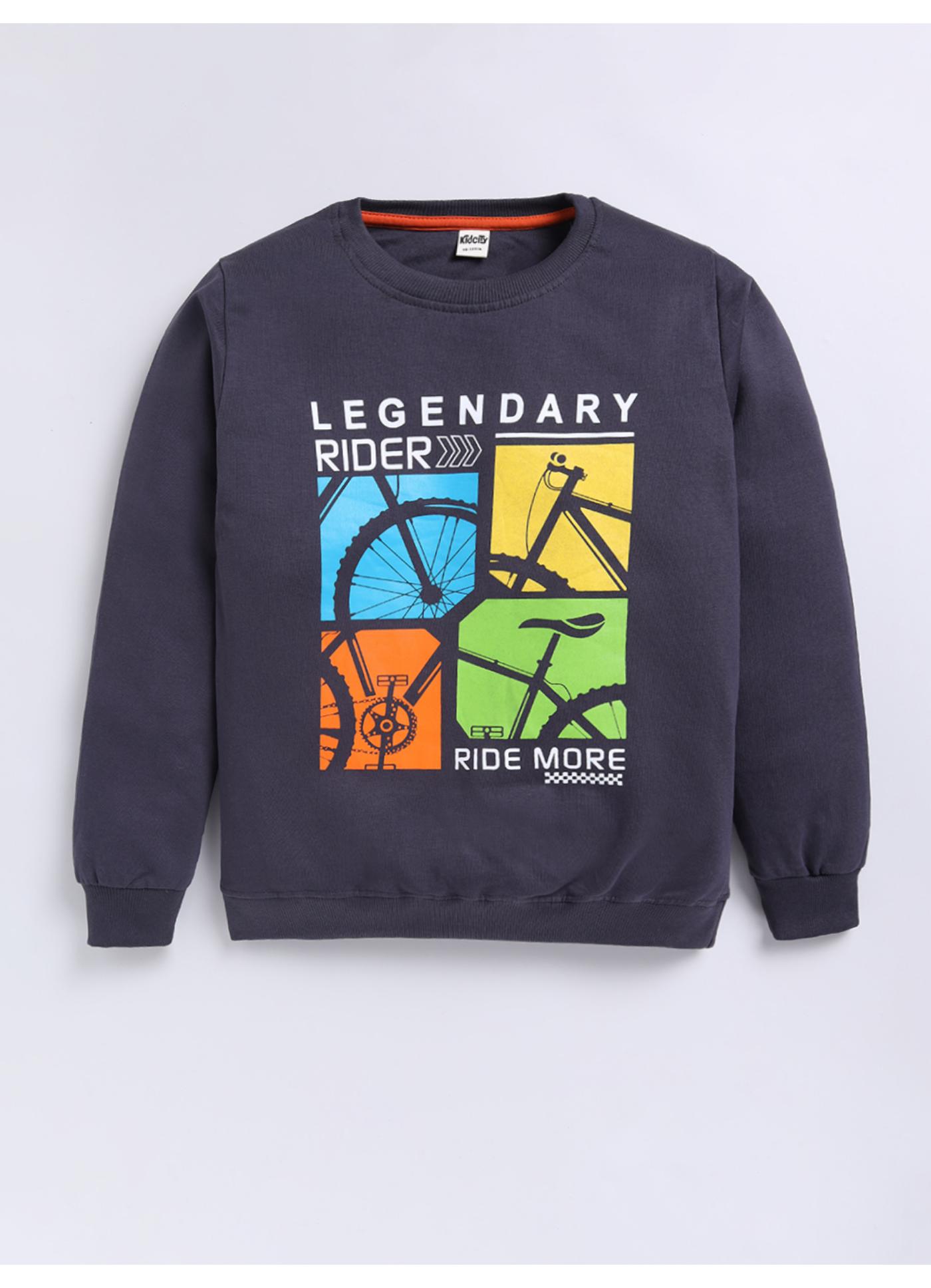 Legendary Rider Color Block Sweatshirt
