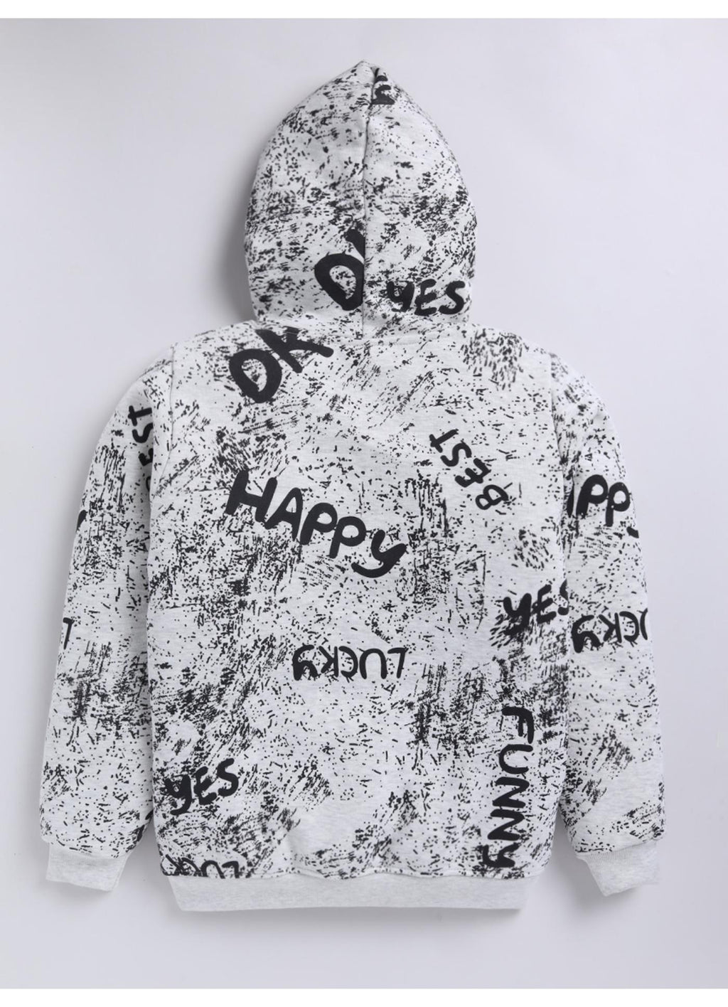 Graffiti Word Cloud Fleece Hoodie