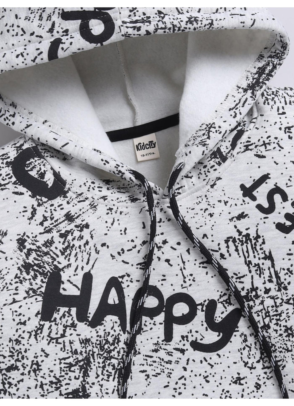 Graffiti Word Cloud Fleece Hoodie