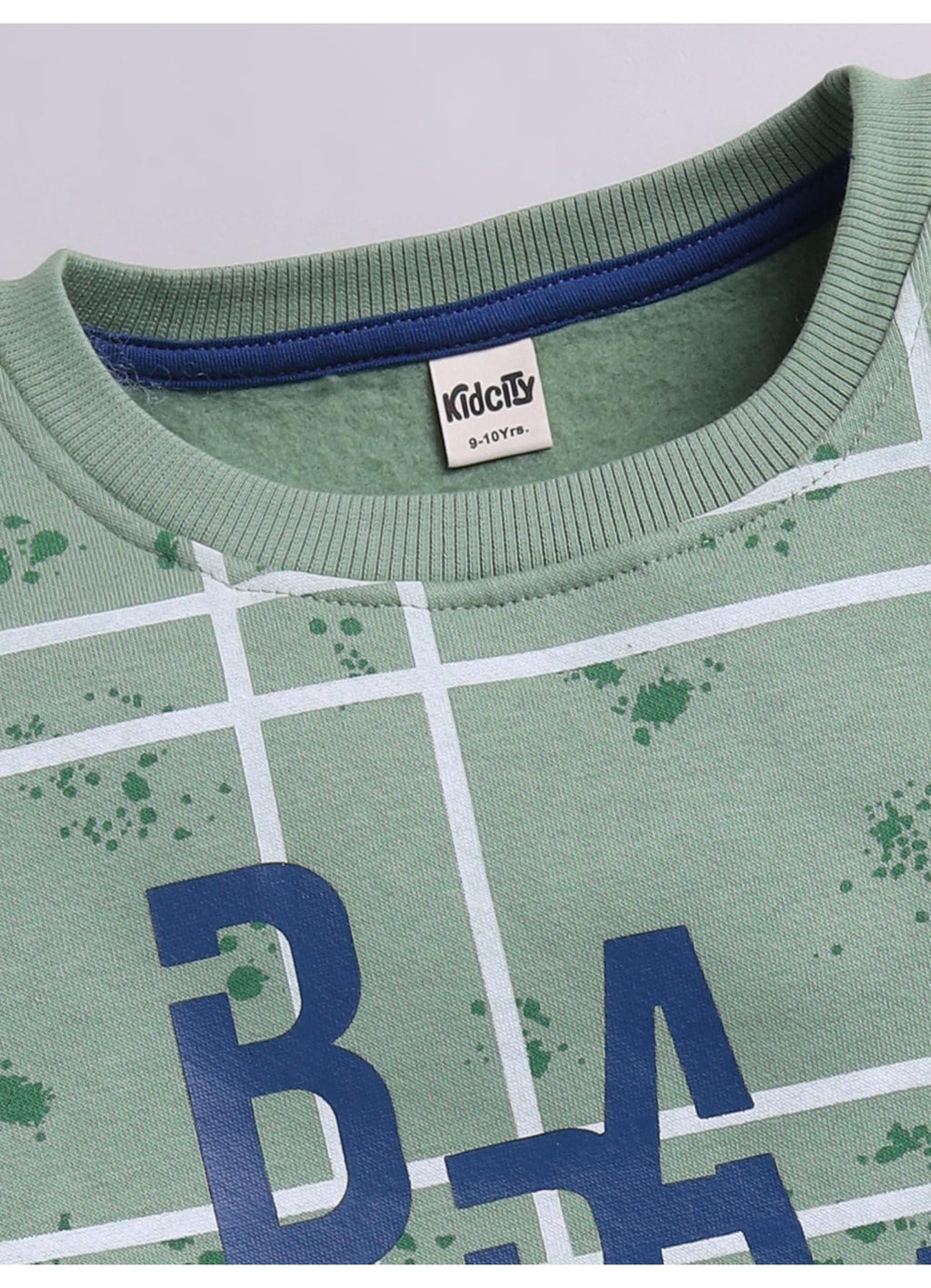 Plaid Brave Original Graphic Sweatshirt