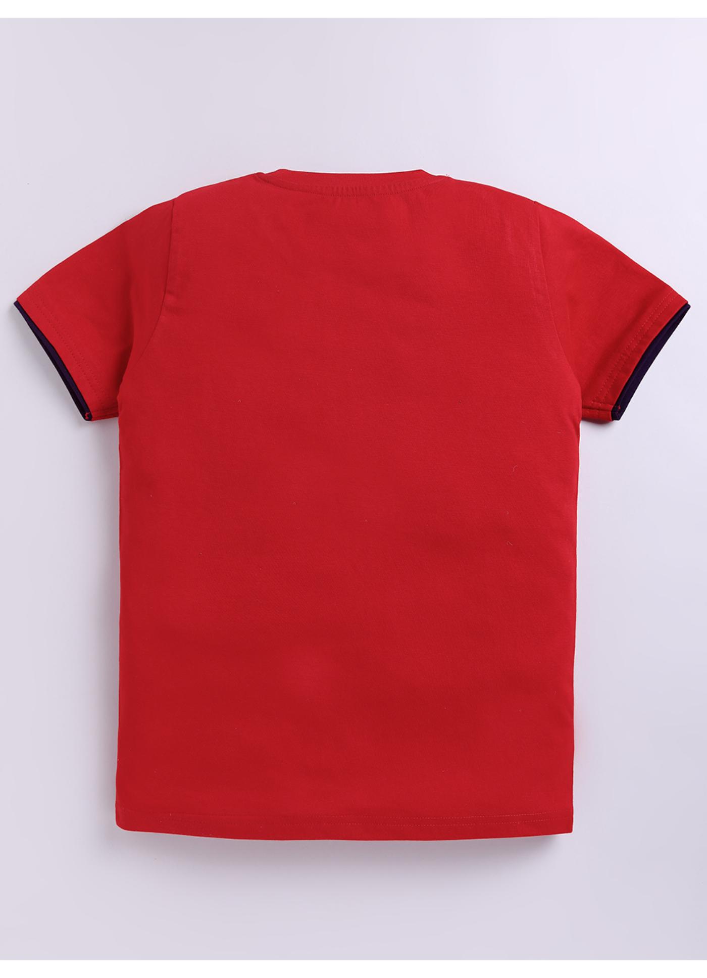 Are We There Yet? Space Explorer Red Pocket T-Shirt