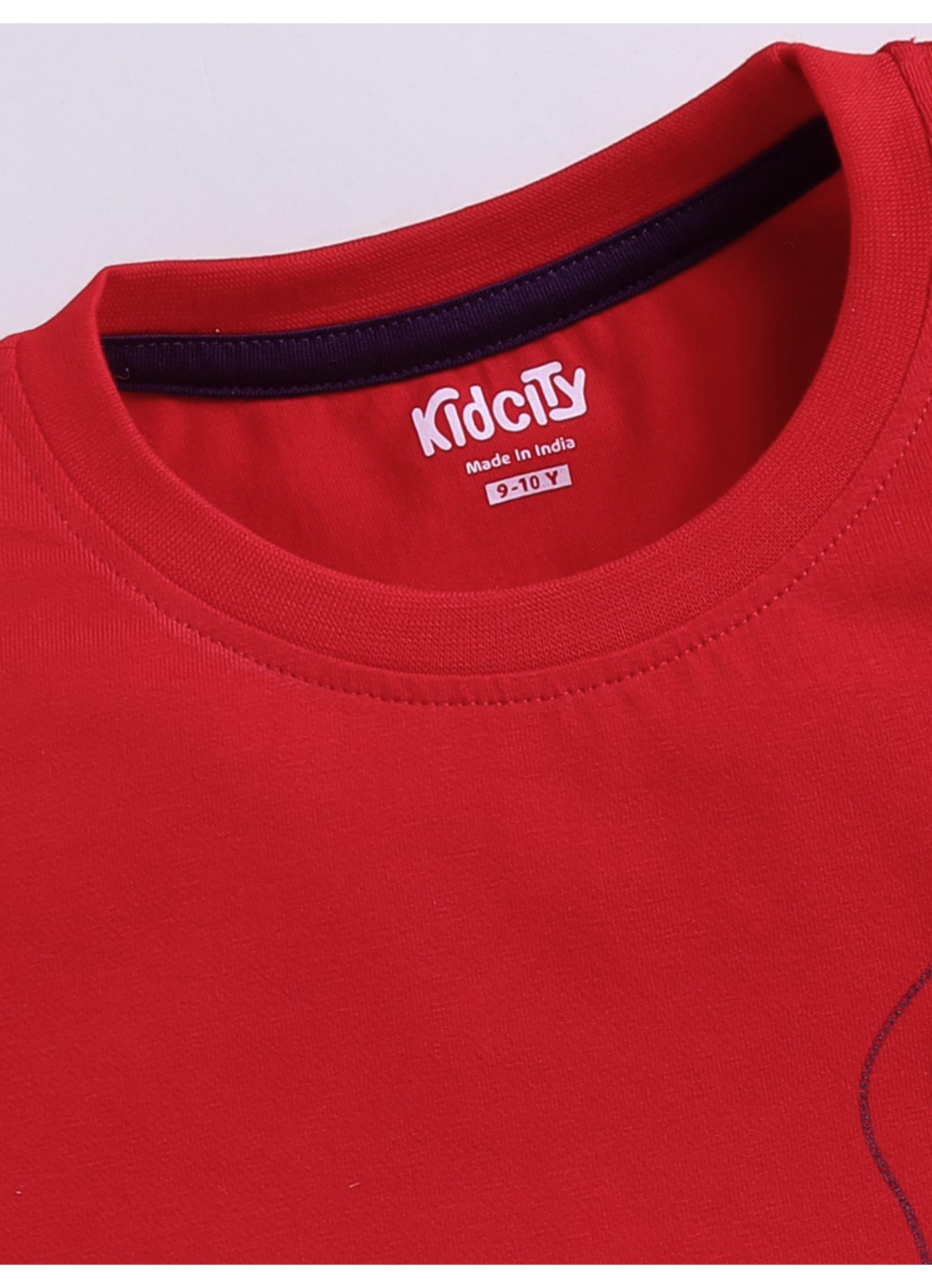 Are We There Yet? Space Explorer Red Pocket T-Shirt