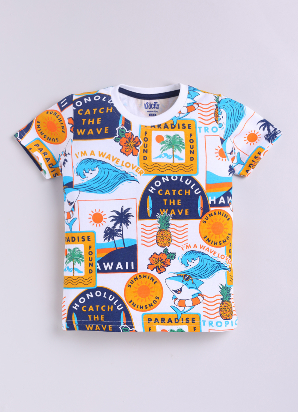 Hawaiian Graphic T-Shirt