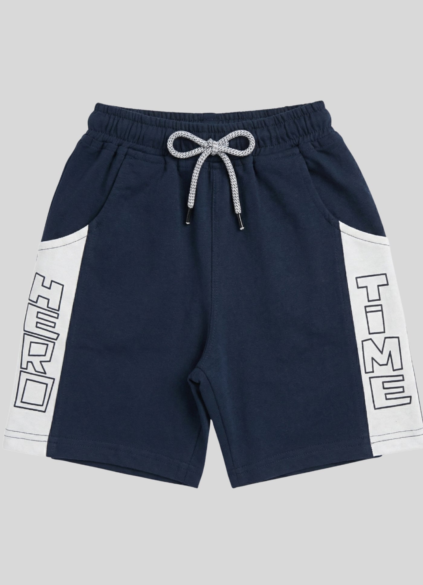 Spliced Graphic Shorts